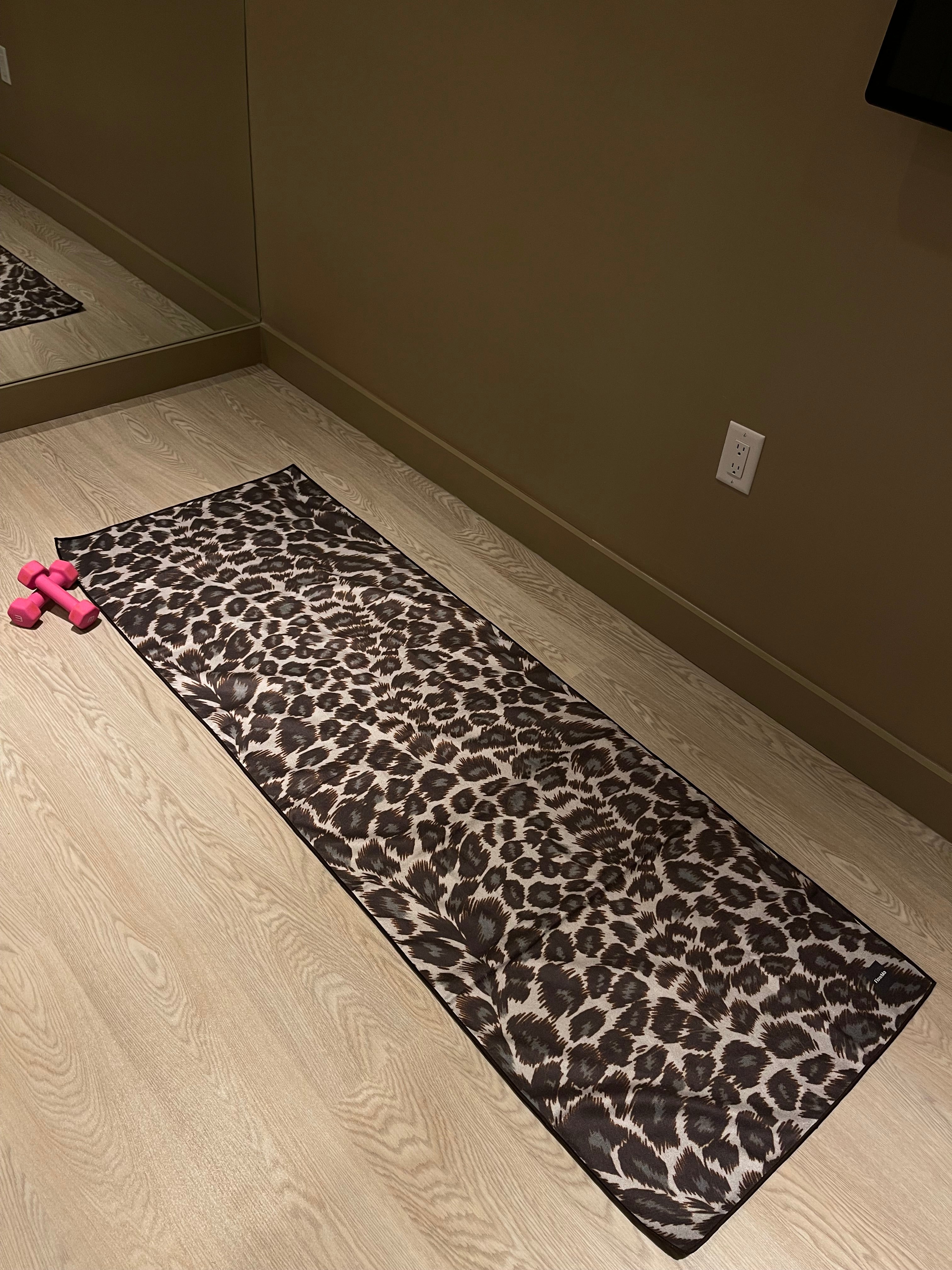 Cheetah Mat Towel