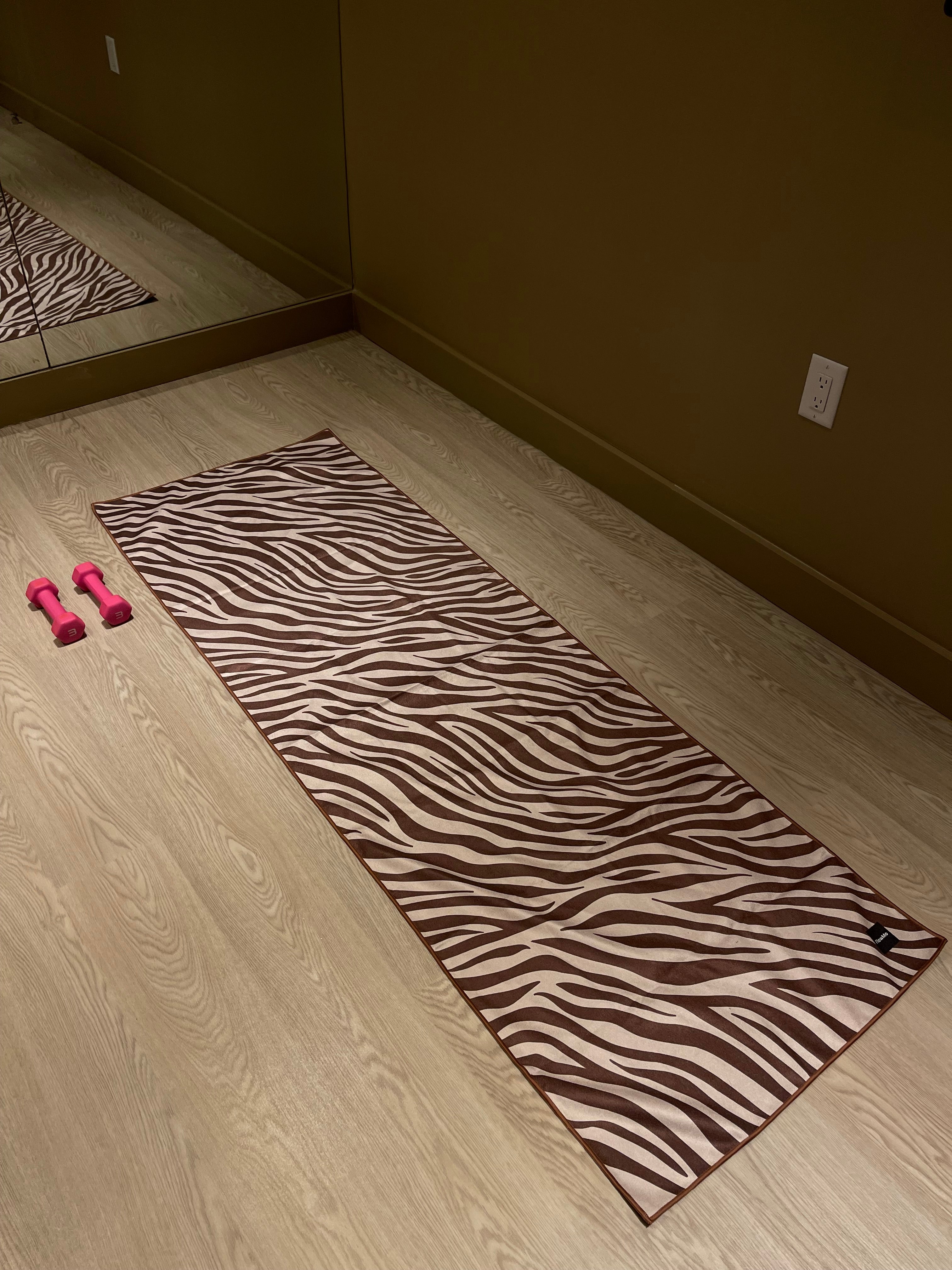 Zebra Mat Towel