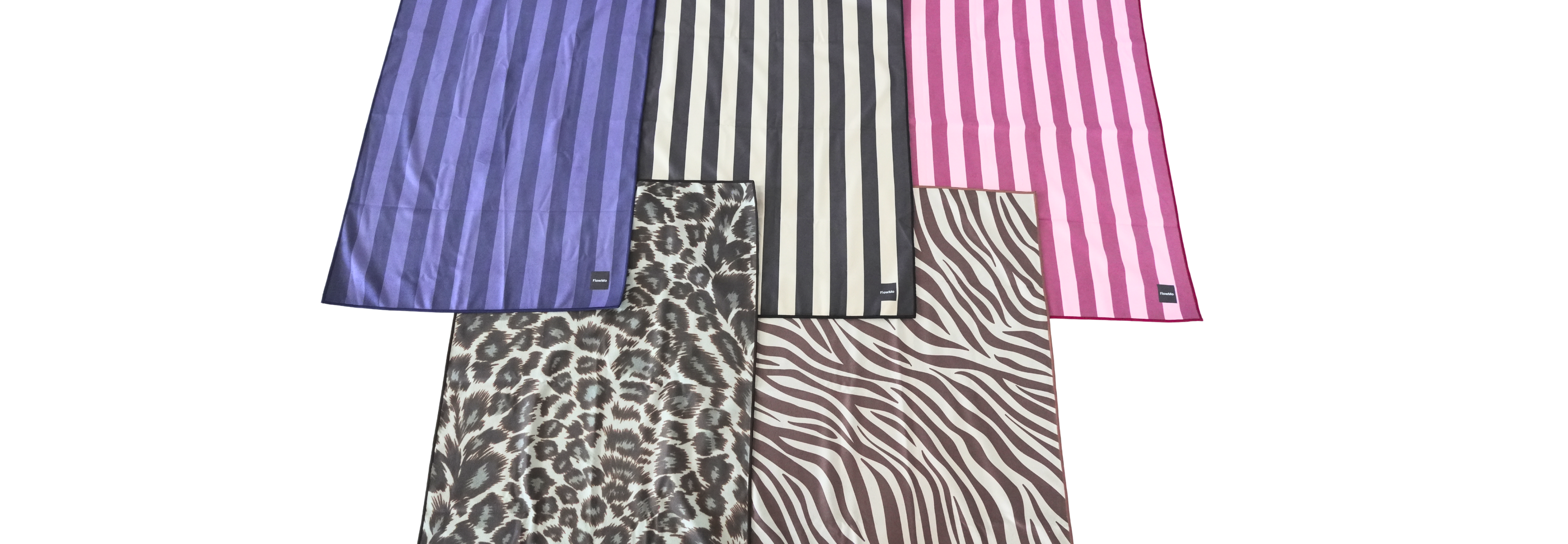 Pink Striped Mat Towel